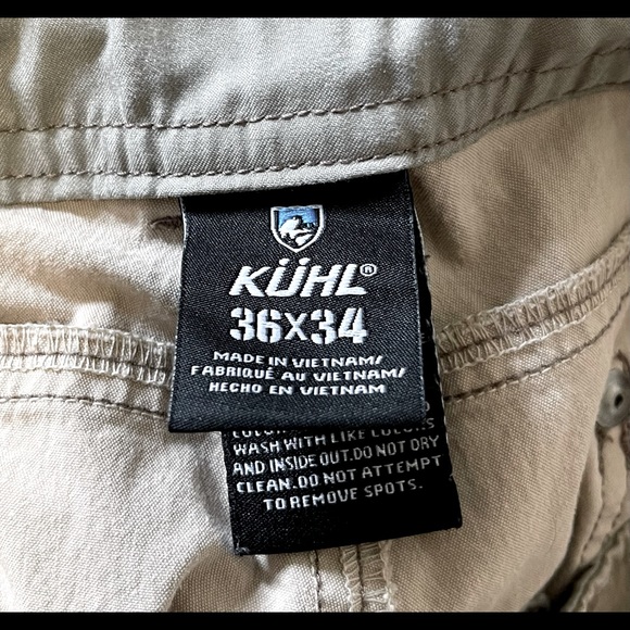 Gently used mens Kuhl Revolvr Rogue pant color:”fossil” - Picture 5 of 6